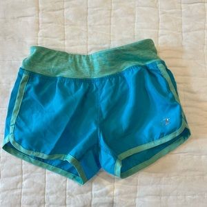 Girls Colorblock Athletic Shorts